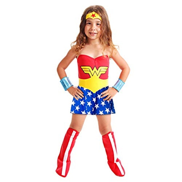 Fantasia Mulher-Maravilha Std Infantil 2