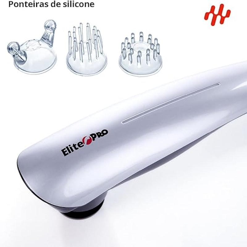 Massageador Elétrico Elite Pro Corporal Portátil Infra 2