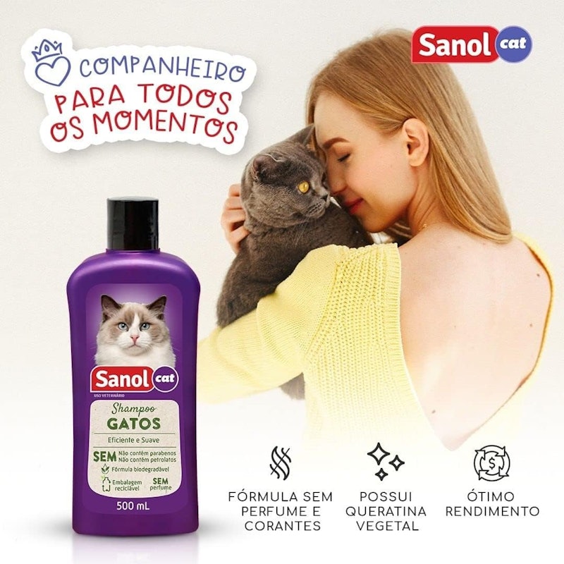 Shampoo Gatos - 500 ml 4