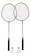 CONVOY SPORT Kit 2 Raquetes Badminton + 2 Petecas 1