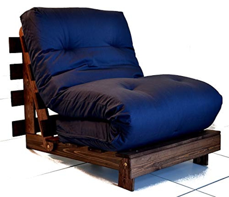 Colchonete Futon Dobrável Enrolável Solteiro 1