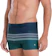 MASH Sunga Boxer Estampada com Listras 1