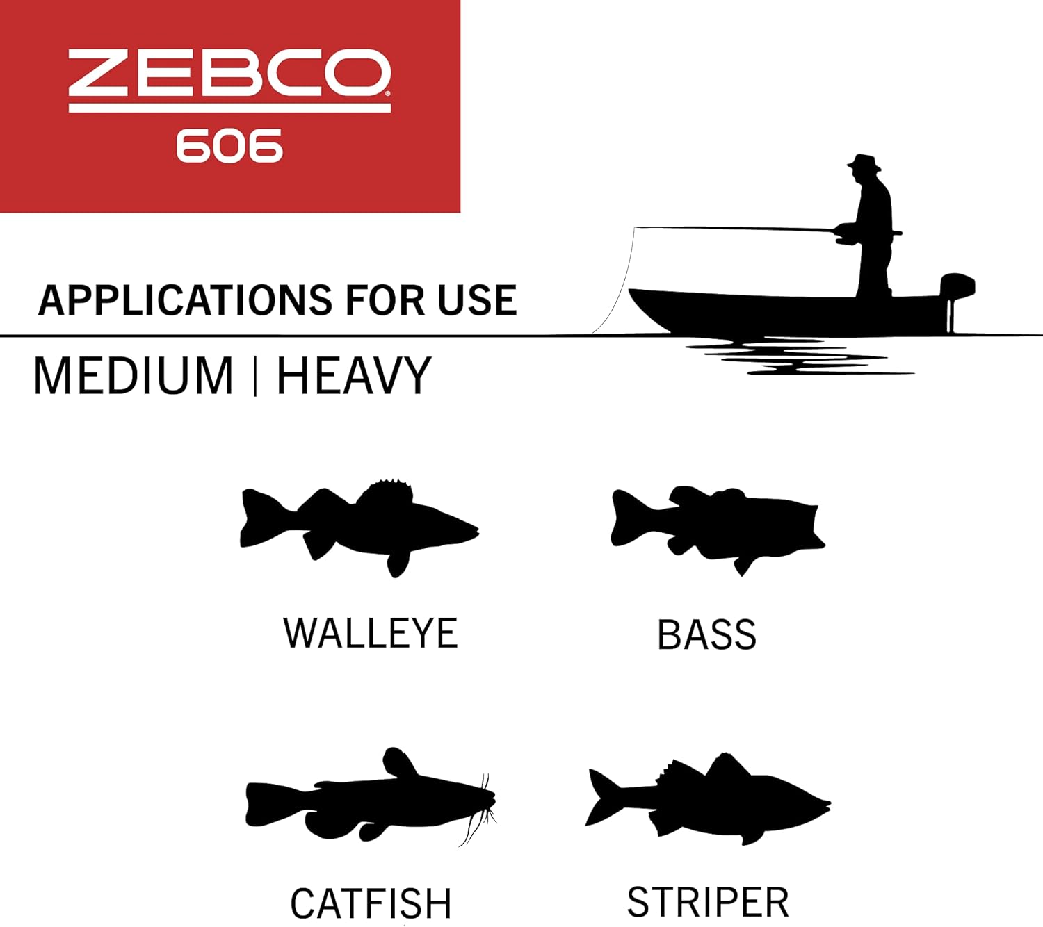 Molinete de Pesca Zebco 606 Spincast 5