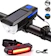 LOJA ROCCAMARE Farol Com Buzina P/ Bike Placa Solar 1