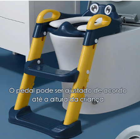 Assento Redutor Infantil Dobrável com Escada Mcfrog 2