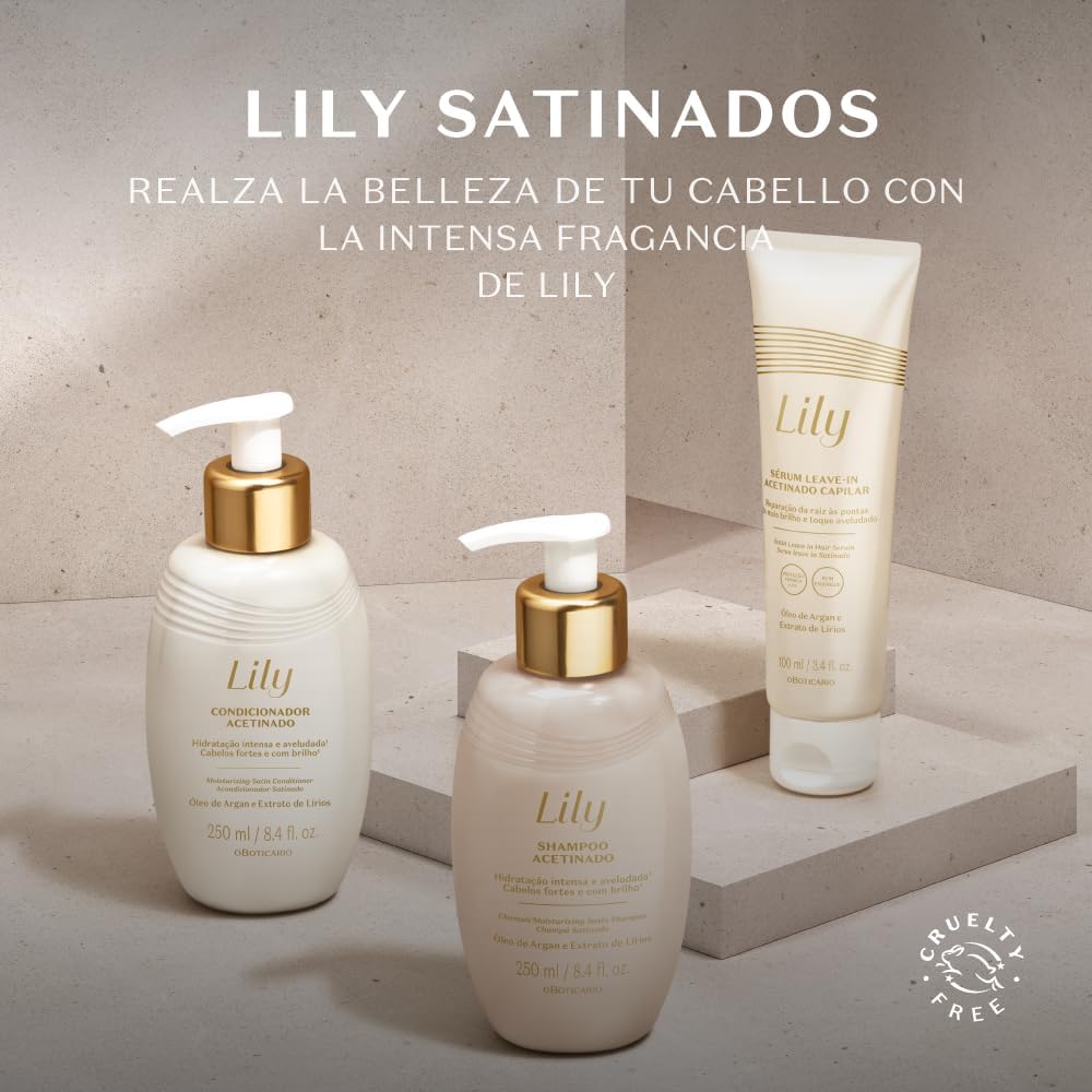 Shampoo Acetinado Lily 4