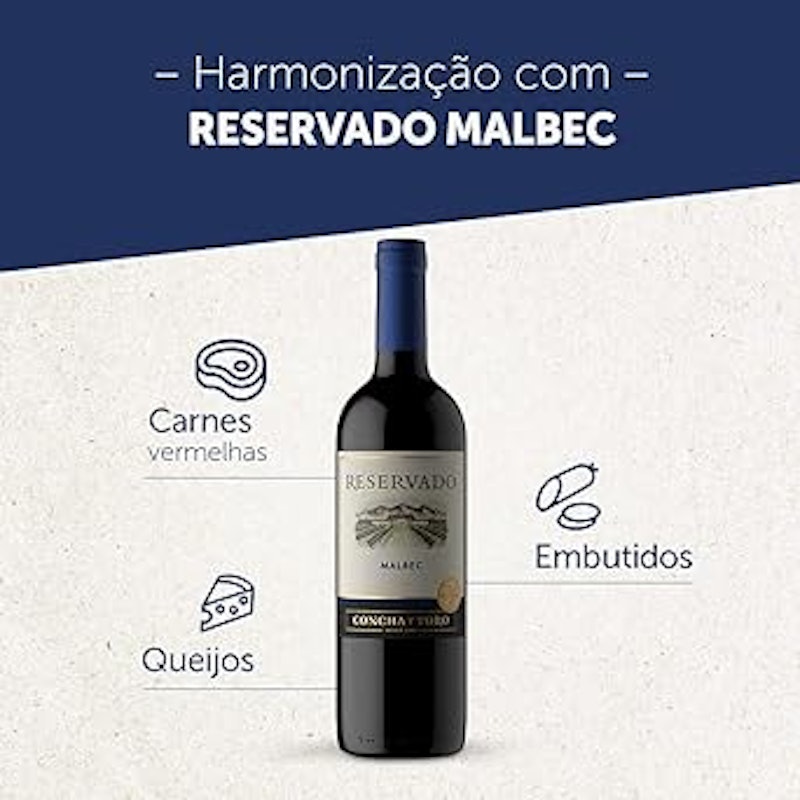 Vinho Chileno Reservado Malbec 3