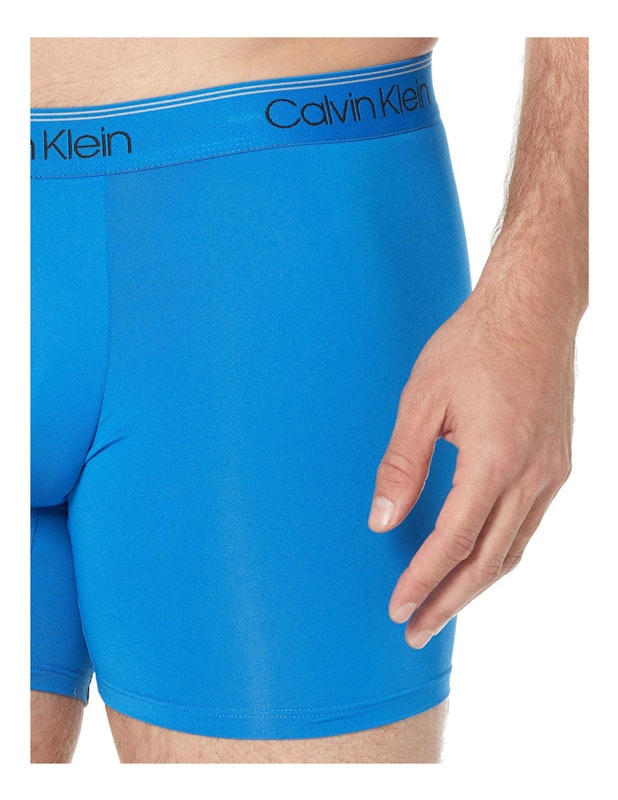 Cueca Micro Elástica, Tons de Azul (Kit com 3) 3
