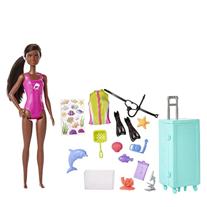 Barbie Profissões Conjunto de Brinquedo Bióloga Marinha 2