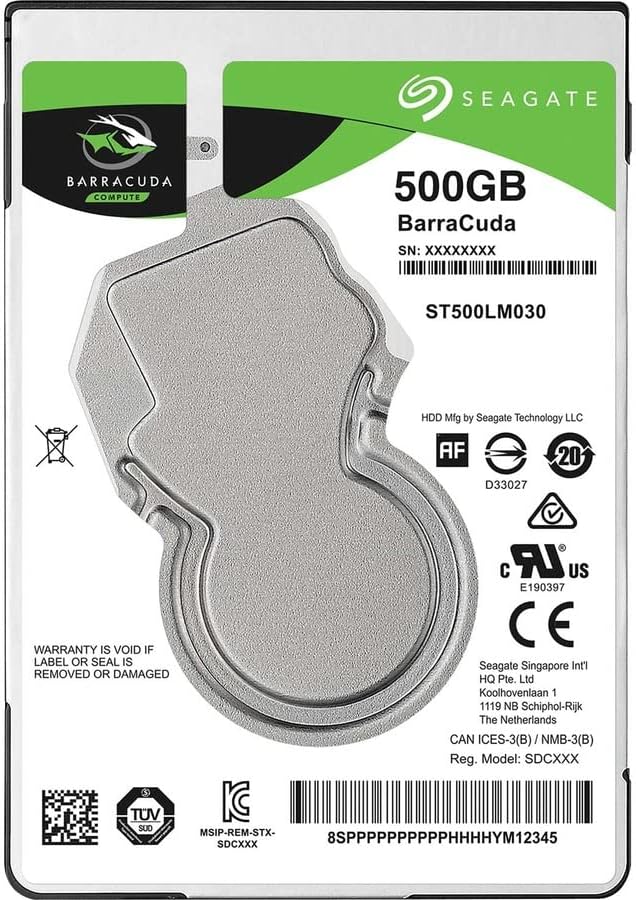 HD Seagate BarraCuda 500 GB 2