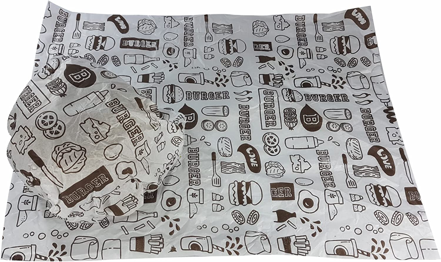 Papel Manteiga para Hambúrguer 3