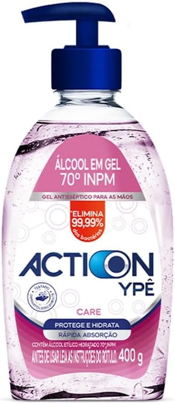 Álcool Gel Antisséptico Action Care 1