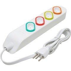 Extensão Multitomada PP 3 x 0,75 2 P+T 10 A