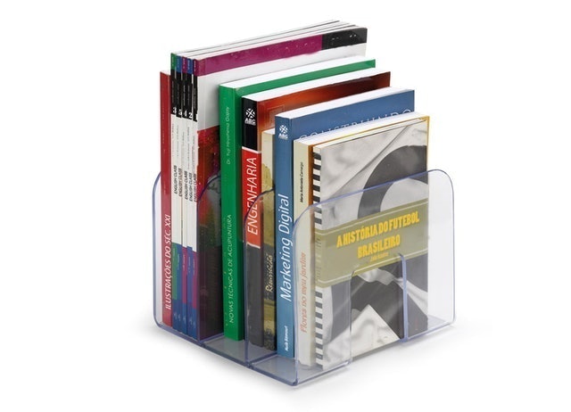 Top 12 Melhores Aparadores de Livros (Paramount Plásticos e mais) 5