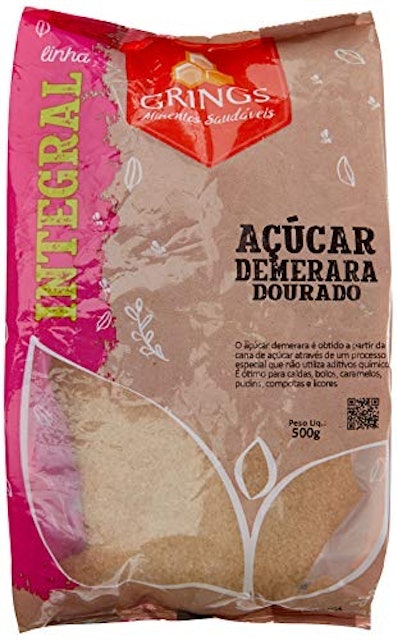 Açúcar Demerara Grings Dourado 1
