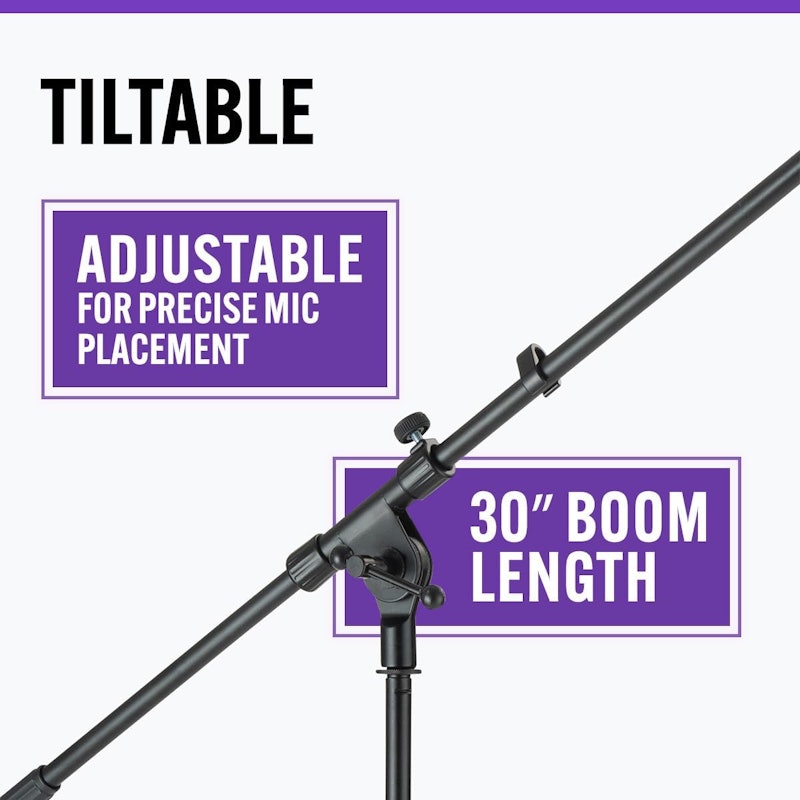 Pedestal para Microfone Euro Boom 3