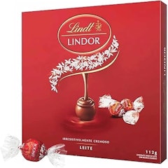 Caixa Lindor Bombons ao Leite