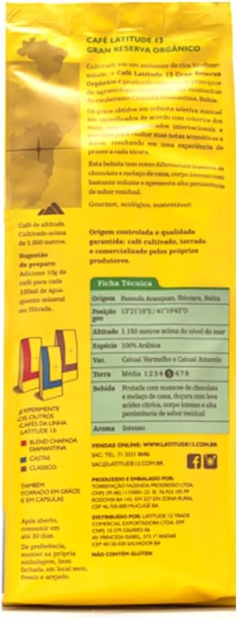  Café Gran Reserva Orgânico Torrado e Moído 250G 3