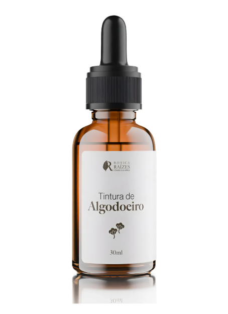 Tintura de Algodoeiro 30 ml Aumento Produção de Leite Materno Sem Sabor 1