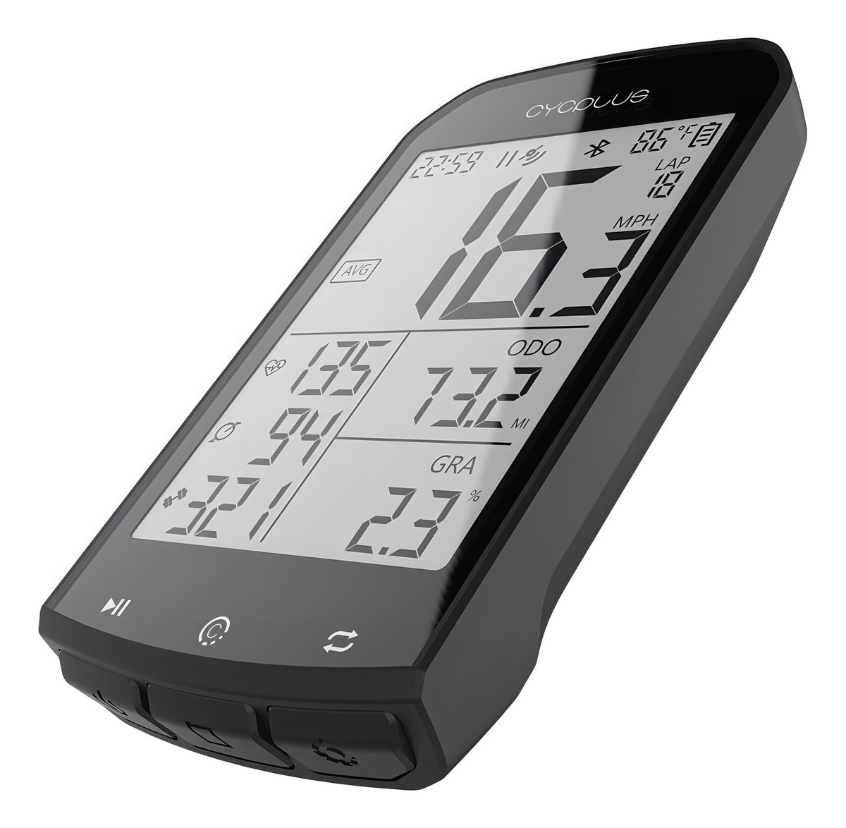 Ciclocomputador GPS sem Fio CYCPLUS M1 2