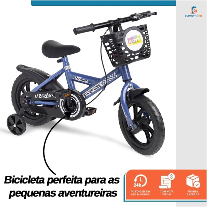Bicicleta Aro 12 Baby Style Speedy 2