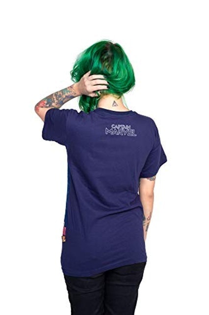 Camiseta Captain Marvel Peitoral Filme 2