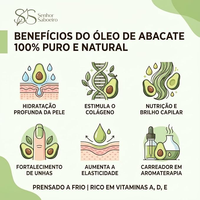 Óleo de Abacate 100% Puro 3