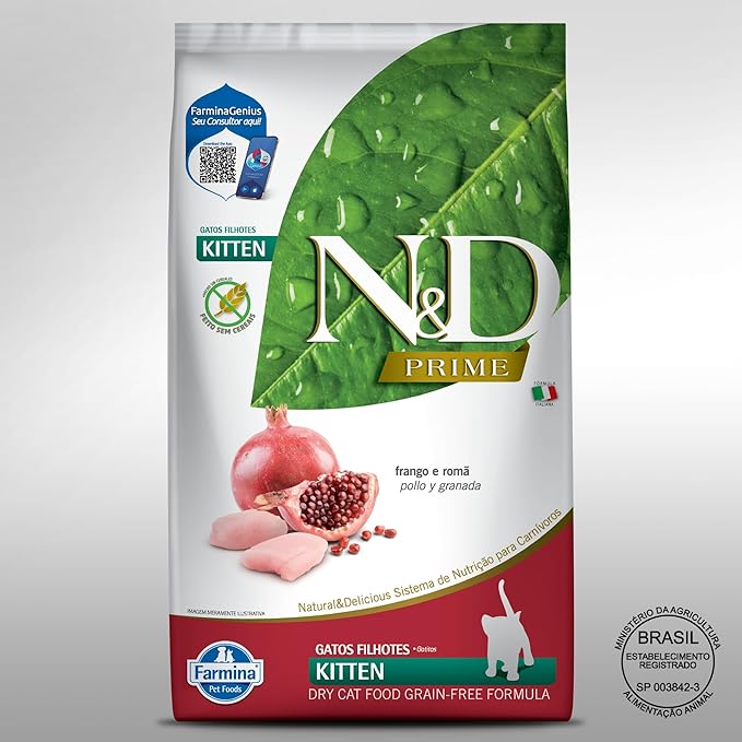 Ração N&D Prime Frango e Romã Kitten 3