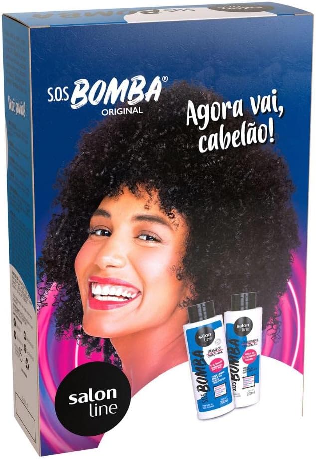 Kit Shampoo + Condicionador SOS Bomba Original 2