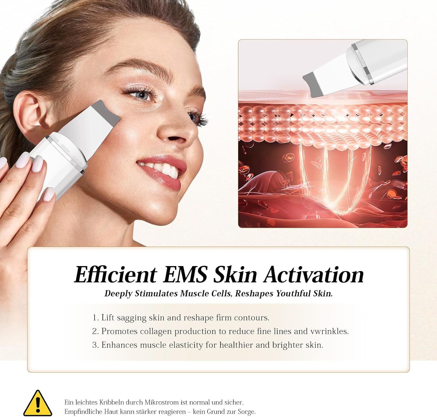 ANLAN Ultrasonic Skin Scrubber 4 Modes 3