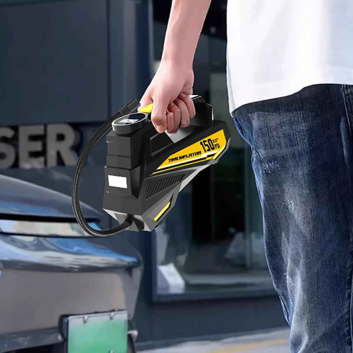 Compressor de Ar Portátil para Carro Finyqbet 4