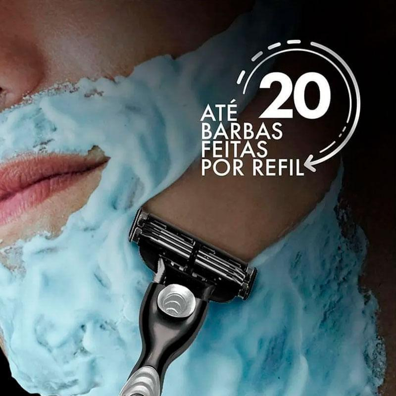 Aparelho Gillette MACH3 Carbono 4