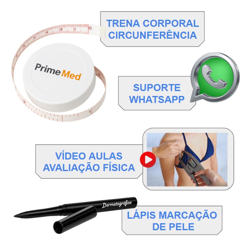Adipômetro Clínico Profissional 3