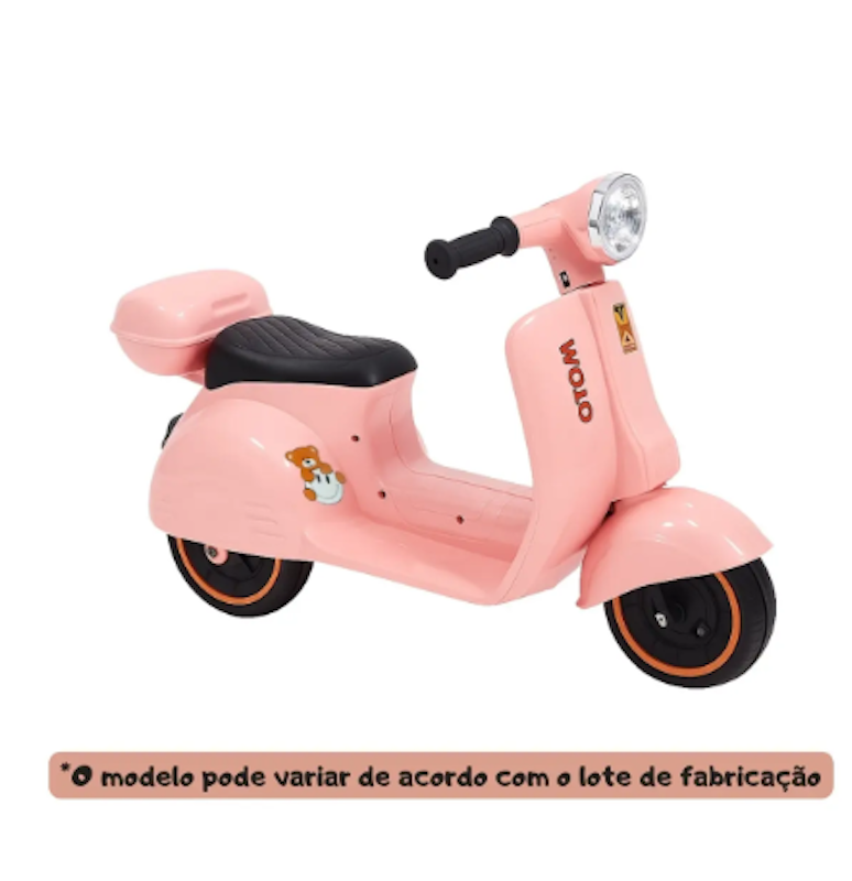 Mini Moto Elétrica Scooter 6V 4