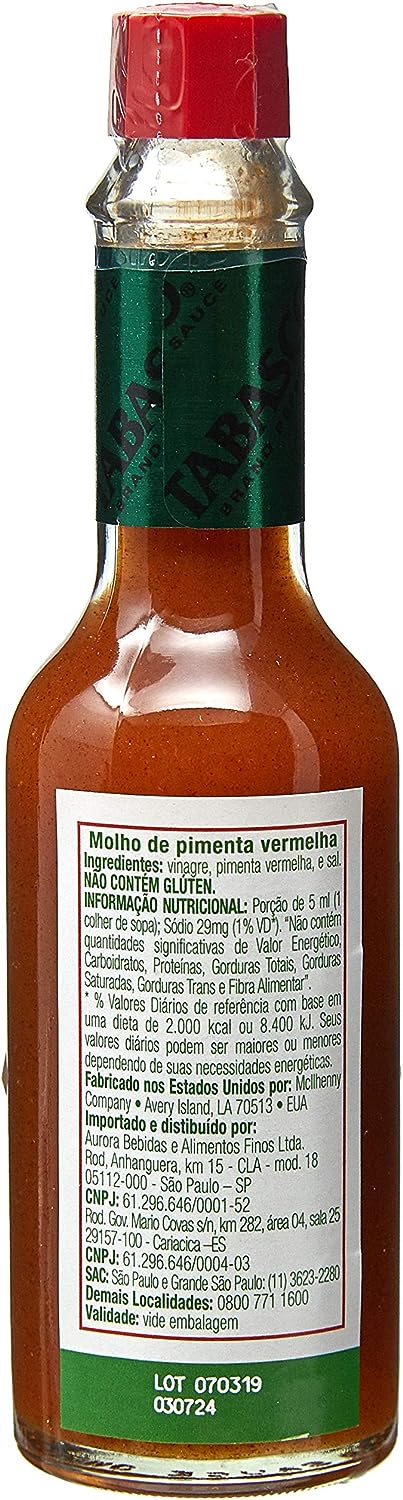 Molho de Pimenta Vermelha Original 2