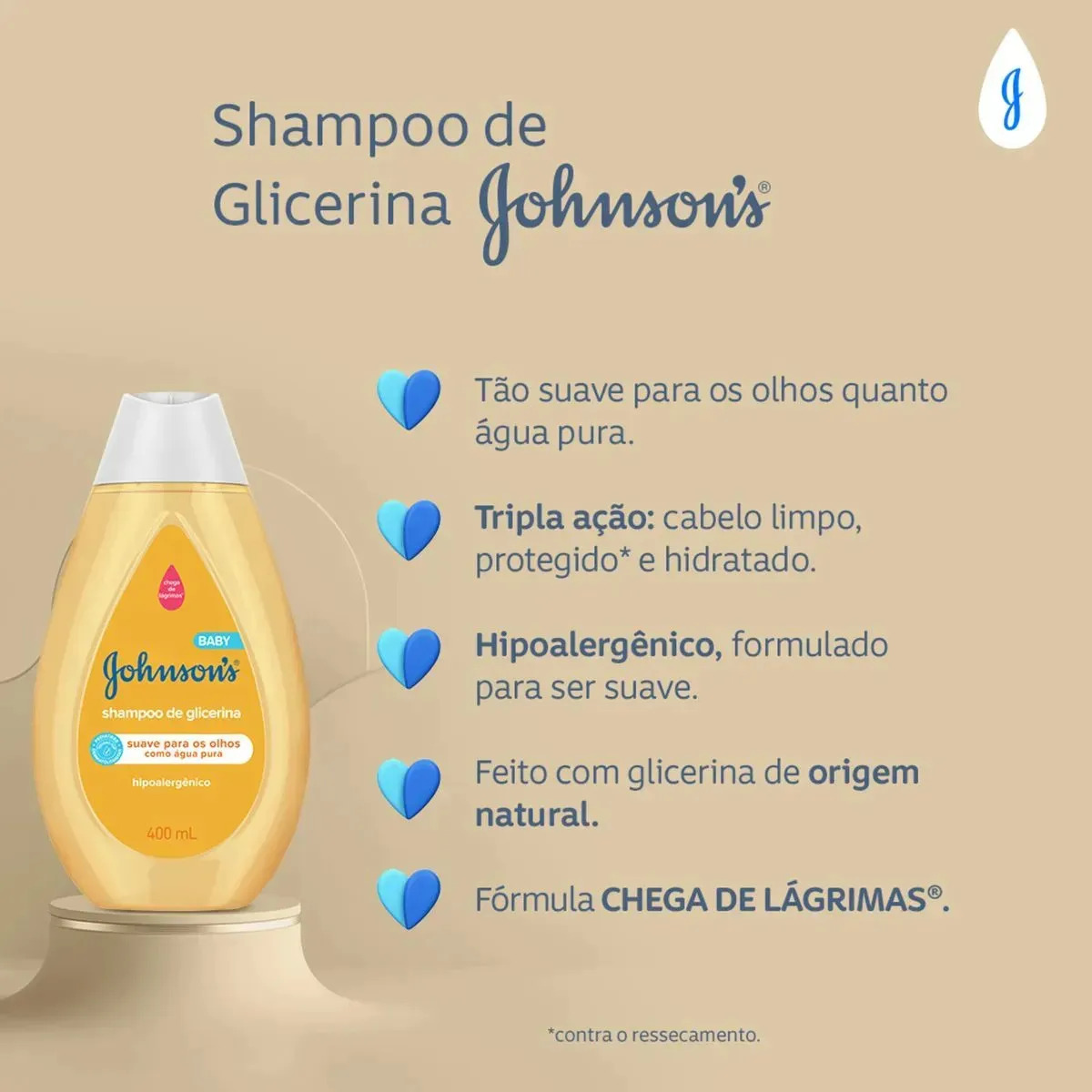 Shampoo Johnson's Baby de Glicerina 4