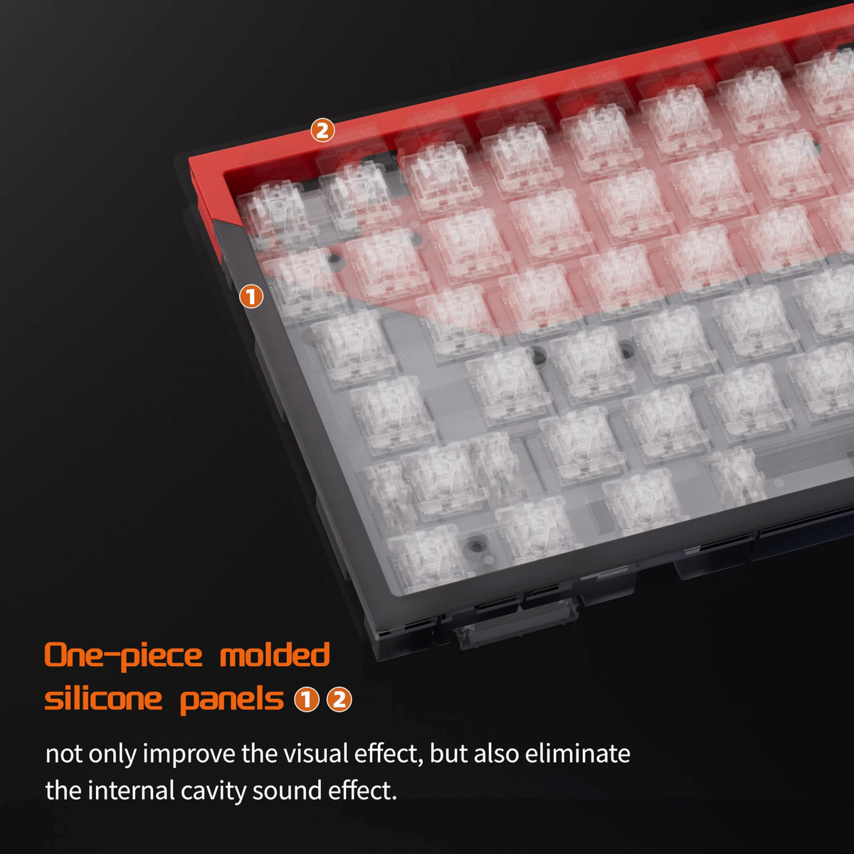 DrunkDeer G75 Wired Actuation Distance Adjustable HE Magnetic Switch Keyboard 5