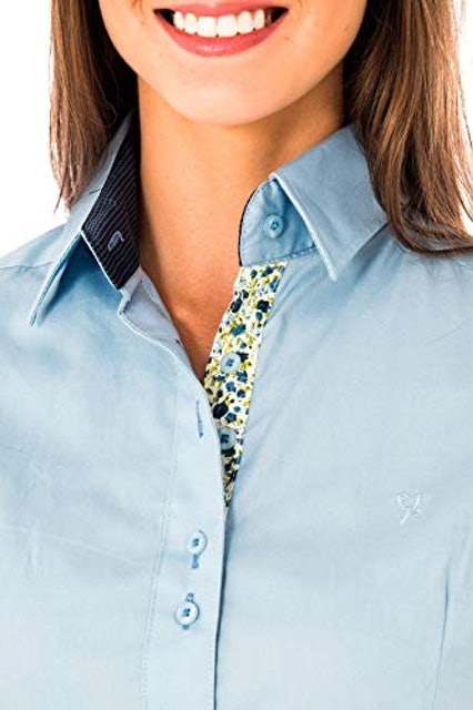 Camisa Social Feminina Manga Longa 4