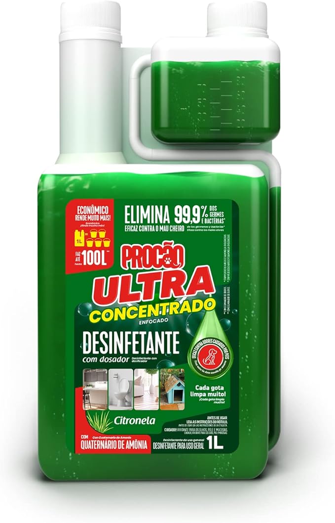 Desinfetante Concentrado Procão Ultra - Citronela 1