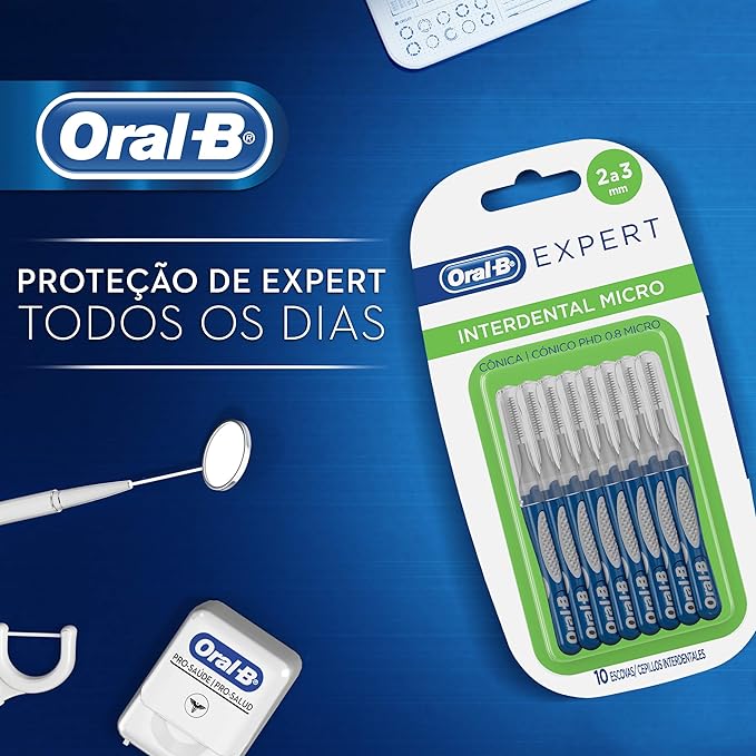 Escova Interdental Expert Cônica 0,8 Micro 10 Unidades 5