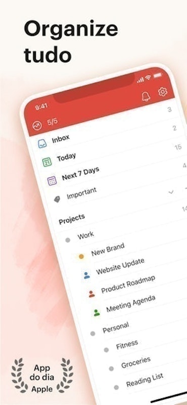 Todoist - To Do List e Tarefas 4