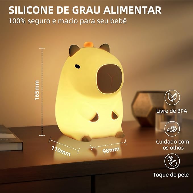 Luz Noturna de Silicone Bemmy 2
