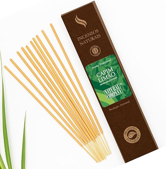 Incenso Natural Artesanal Capim Limão 5
