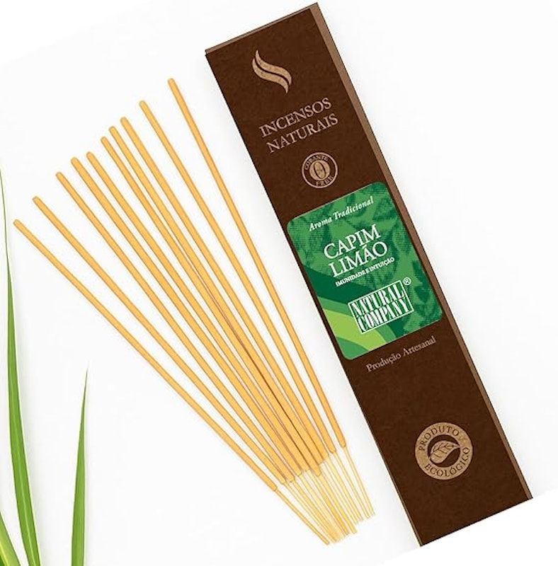 Incenso Natural Artesanal Capim Limão 5