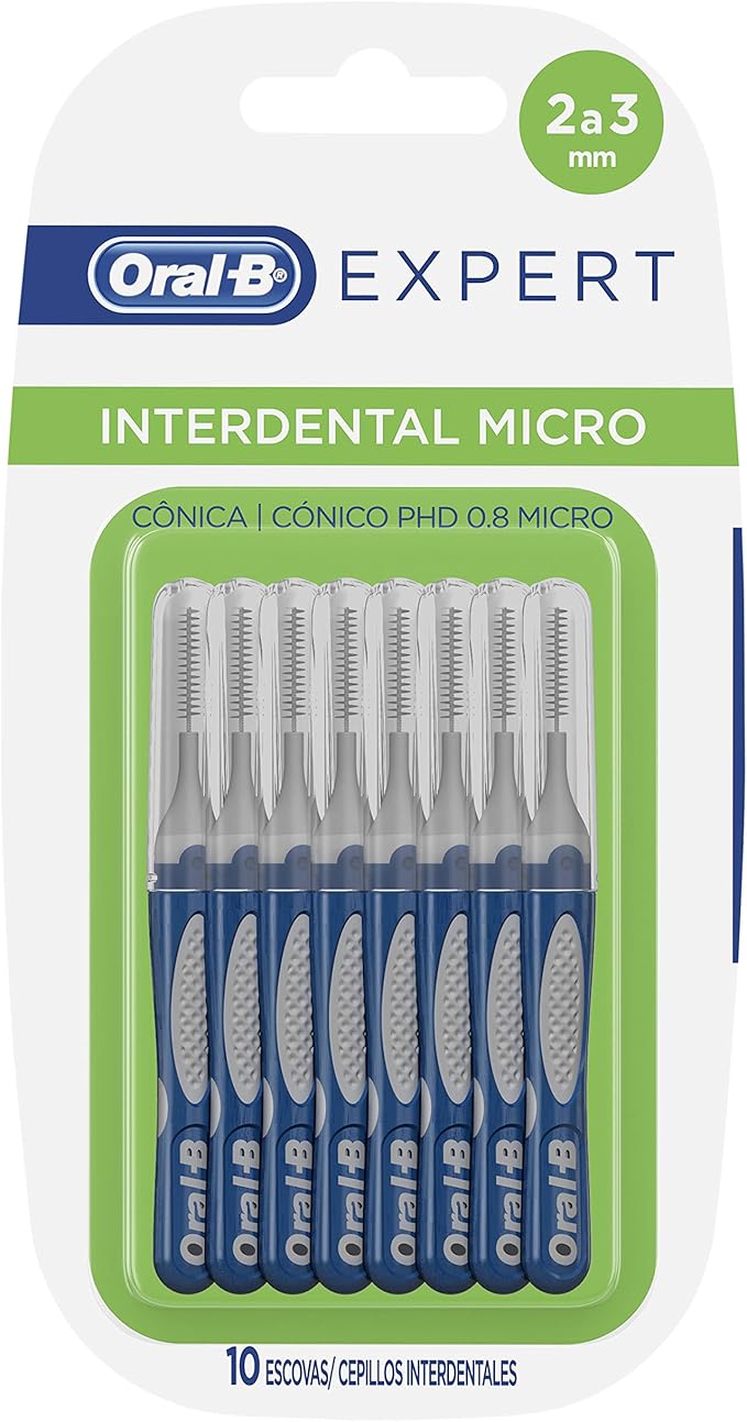 Escova Interdental Expert Cônica 0,8 Micro 10 Unidades 1