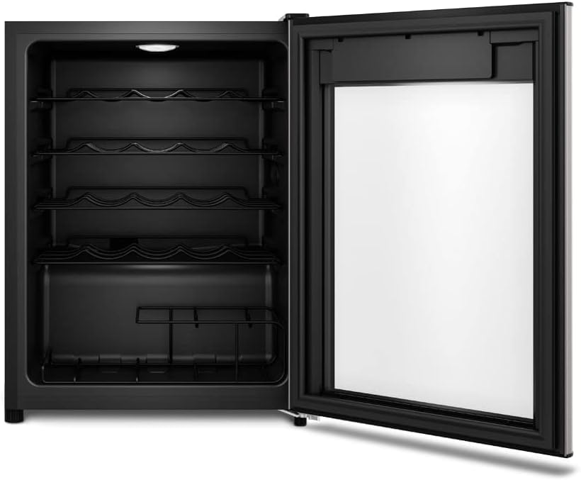 Adega de Vinho Climatizada 24 Garrafas uma Porta com Painel Digital 3