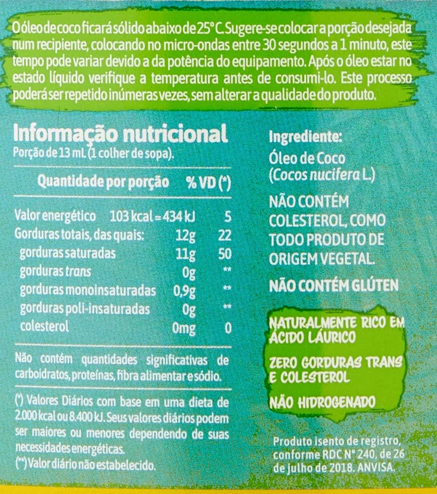 Óleo de Coco sem Sabor Orgânico 2