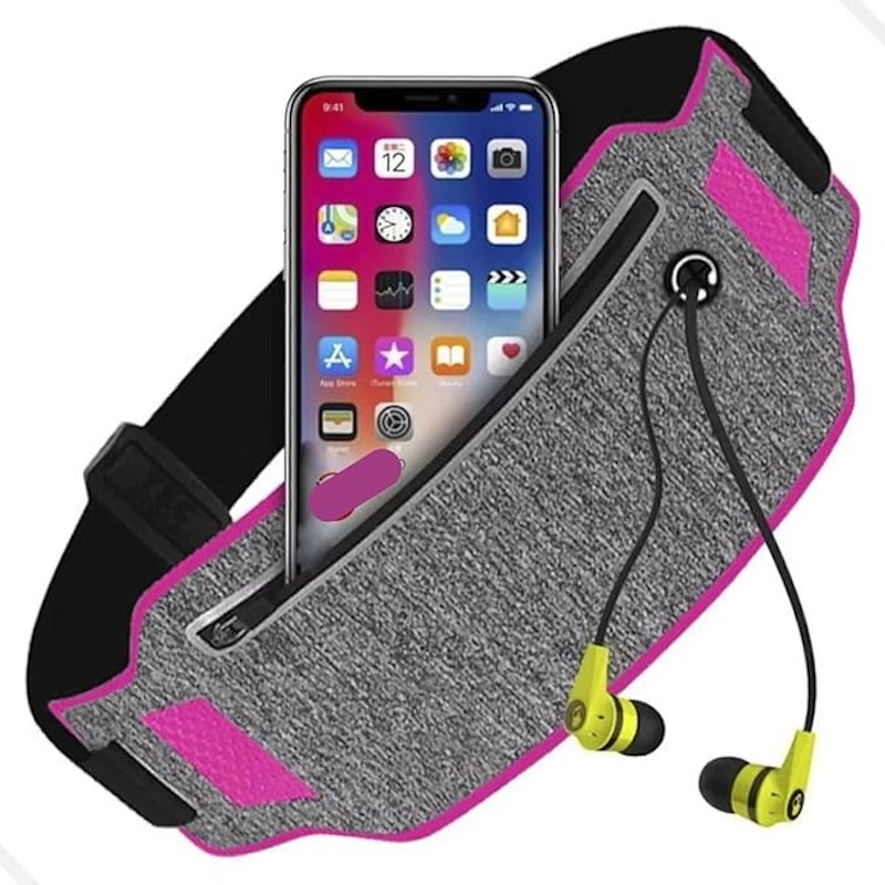 Pochete Corrida Fitness Slim Cintura Antifurto 3