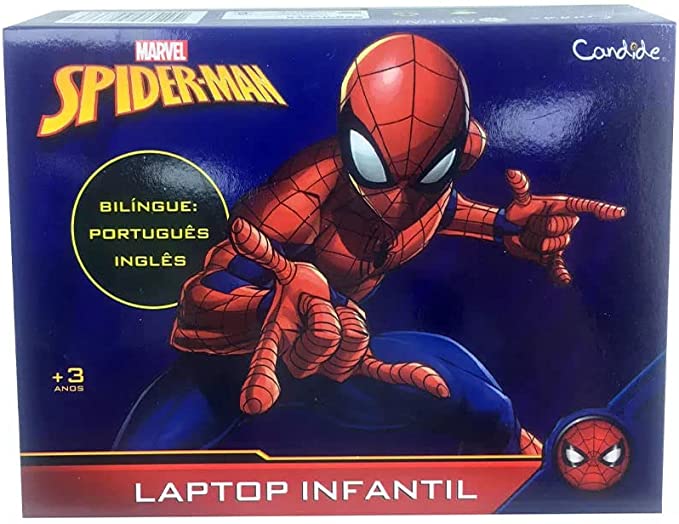 Laptop Educativo Candide Homem-Aranha Bilíngue 3