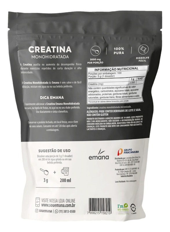 Creatina Monohidratada Emana 2